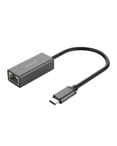 XC-R45 Type-C to Gigabit Ethernet Adapter Black
